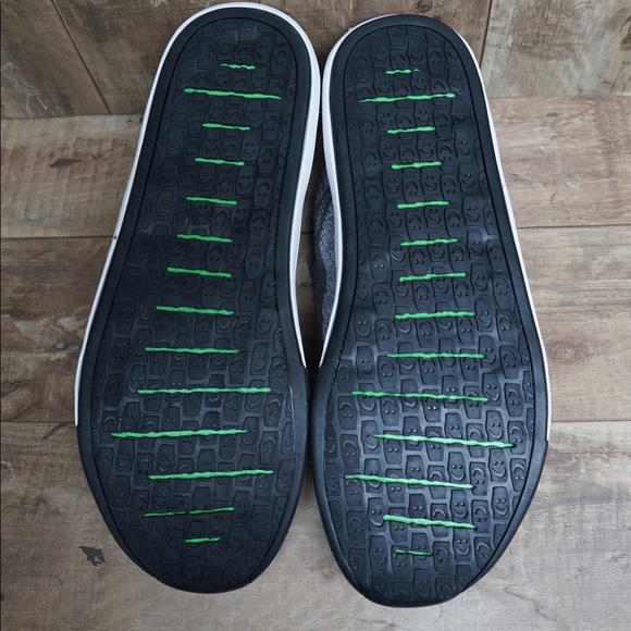 Sanuk Chiba Quest Knit Grey Men’s Slip-On Shoes - Picture 14 of 16